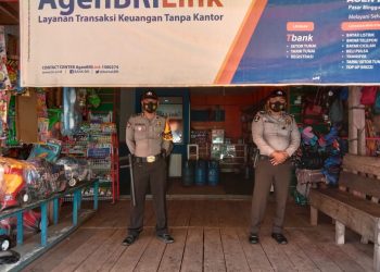 Lindungi Masyarakat Dari Aksi Kejahatan, Polsek Kuala Kampar Intensif Lakukan Patroli di Objek Vital