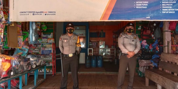 Lindungi Masyarakat Dari Aksi Kejahatan, Polsek Kuala Kampar Intensif Lakukan Patroli di Objek Vital