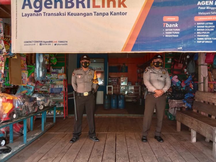 Lindungi Masyarakat Dari Aksi Kejahatan, Polsek Kuala Kampar Intensif Lakukan Patroli di Objek Vital