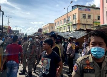 Pedagang Tolak Relokasi Pasar di Jalan Agus Salim