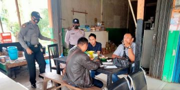 Polsek Pangkalan Lesung Minta Masyarakat Taati Prokes