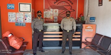 Patroli Antisipasi Kriminal, Polsek Kuala Kampar Kawal Sejumlah Lokasi Objek Vital