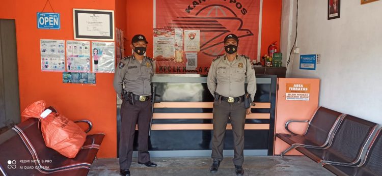 Patroli Antisipasi Kriminal, Polsek Kuala Kampar Kawal Sejumlah Lokasi Objek Vital