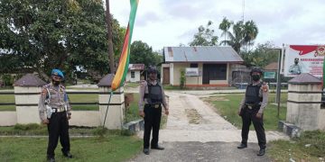 Jaga Keamanan Mako, Polsek Bunut Siagakan Personel