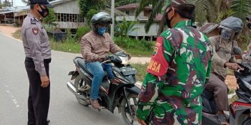 Polsek Langgam Imbau Masyarakat Untuk Tidak Berkerumun dan Patuhi Prokes