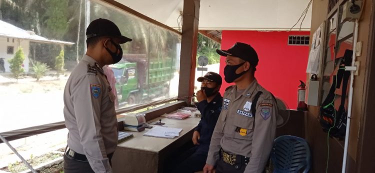 Polsek Langgam Ajak Masyarakat Jaga Kamtibmas dan Terapkan Prokes