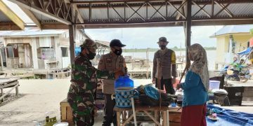 Gandeng TNI, Polsek Teluk Meranti Gencar Operasi Yustisi