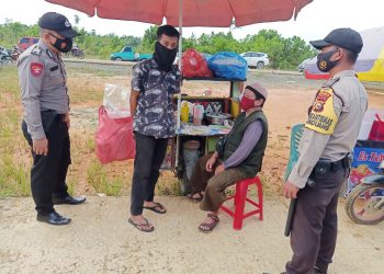 Polsek Pangkalan Lesung Minta Masyarakat Taati Prokes