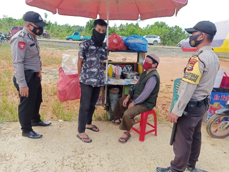 Polsek Pangkalan Lesung Minta Masyarakat Taati Prokes