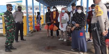 Tingkatkan Penanganan Covid-19, Polsek Kuala Kampar Gencarkan Ops Yustisi