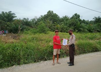 Sejumlah Personil Polsubsektor Pelalawan Kembali Dikerahkan Lakukan Patroli Karhutla
