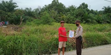 Sejumlah Personil Polsubsektor Pelalawan Kembali Dikerahkan Lakukan Patroli Karhutla