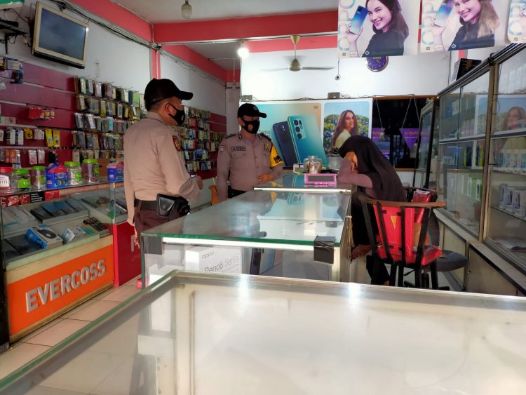 Cegah Kriminalitas, Polsek Pangkalan Kuras Rutinkan Giat Patroli Keamanan