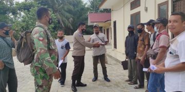 Minimalisir Terjadinya Kriminalitas dan Penularan Covid-19, Polsek Langgam Gencarkan Patroli Keliling