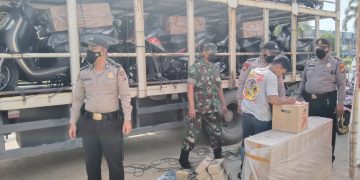 Personil Gabungan Lakukan Operasi Yustisi di Kecamatan Pangkalan Kerinci Pelalawan