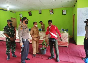 Polsek Kuala Kampar Amankan Deklarasi di Desa Teluk