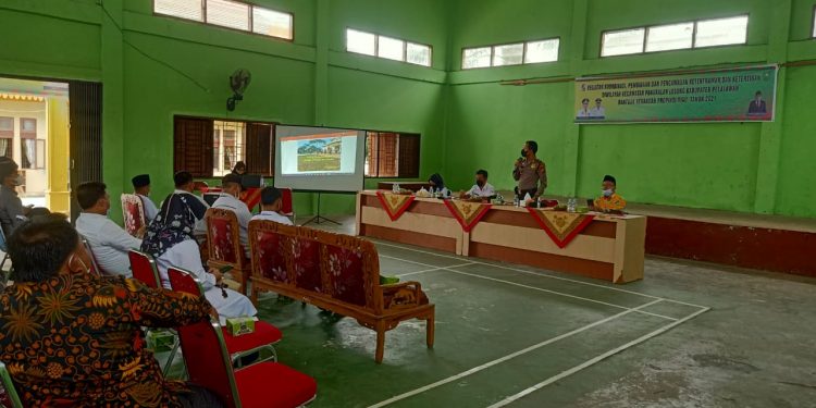 Kapolsek Pangkalan Lesung Sosialisasikan Bahaya Narkoba Kepada Masyarakat