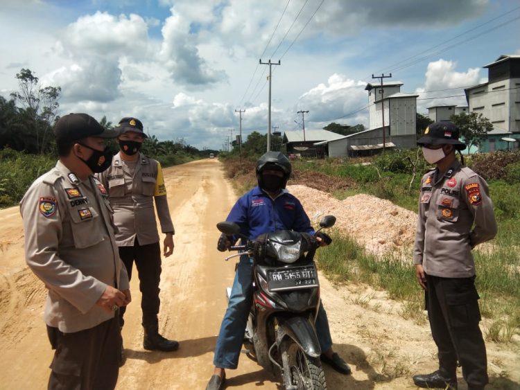 Personil Polsek Teluk Meranti Kembali Dikerahkan Untuk Operasi Yustisi