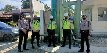 Pantau Kamtibmas, Polsubsektor Pelalawan Selalu Gelar Patroli, Sisir Tempat Rawan Kejahatan