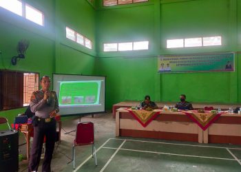 Kapolsek Pangkalan Lesung Ikuti Rakor FKDM, Bahas Soal Pencegahan Karhutla