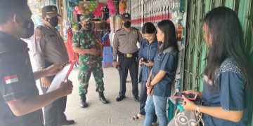 Operasi Yustisi, Polisi Imbau Masyarakat Kecamatan Pangkalan Kerinci Jalankan Prokes