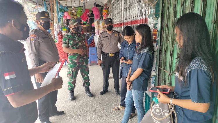 Operasi Yustisi, Polisi Imbau Masyarakat Kecamatan Pangkalan Kerinci Jalankan Prokes