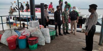 Polsek Kuala Kampar Gelar Operasi Yustisi di Pelabuhan