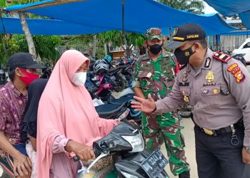 Kapolsek Kerumutan Kerahkan Personil Lakukan Operasi Yustisi