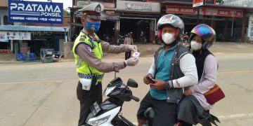 Polsek Ukui Gandeng Puskesmas Gelar Vaksinasi Setiap Hari