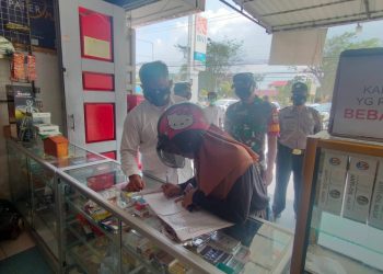 Polsek Pangkalan Kerinci Gelar Operasi Yustisi, Sasar Masyarakat Jalan Lintas Timur