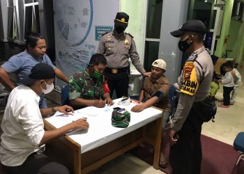 Polsek Langgam Terus Gesa Percepatan Target Vaksinasi