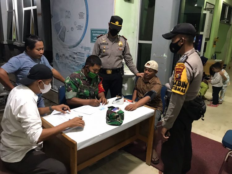 Polsek Langgam Terus Gesa Percepatan Target Vaksinasi