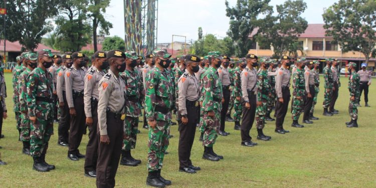 Siswa Dikmaba TNI AD dan DiktukBa Polri Kunjungi  Mako Satbrimob Polda Riau