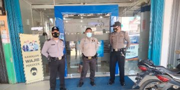 Jelang Nataru, Polsek Pangkalan Lesung Cek Kamtibmas di Wilkum