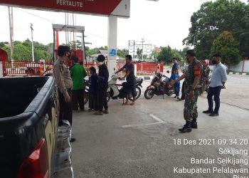Anggota Polsek Bandar Sei Kijang Patroli Obvit, Antisipasi C3