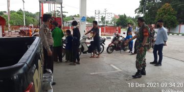 Anggota Polsek Bandar Sei Kijang Patroli Obvit, Antisipasi C3