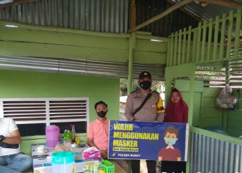 Disiplinkan Penerapan Prokes, Polsek Bunut Kembali Laksanakan Yustisi