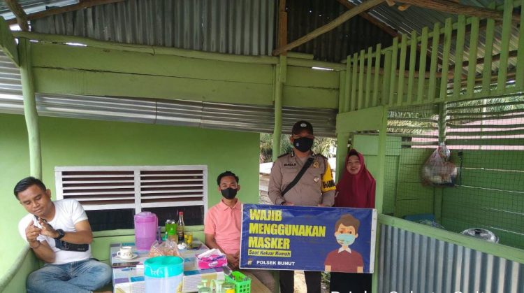 Disiplinkan Penerapan Prokes, Polsek Bunut Kembali Laksanakan Yustisi