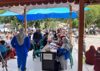 Polsek Ukui dan Puskesmas Gelar Vaksinasi di Dua Lokasi