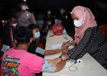 Update 19 Desember, Vaksinasi Covid-19 di Wilkum Polres Pelalawan Sasar 5.706 Orang