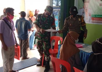 Polsek Kuala Kampar Data Masyarakat yang Sudah Divaksin