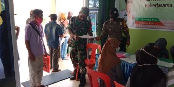 Polsek Kuala Kampar Data Masyarakat yang Sudah Divaksin