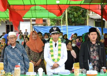 Pesta Rakyat Desa Pagaruyung, Dyka Ruyung Kelana Dilantik Jadi Kades