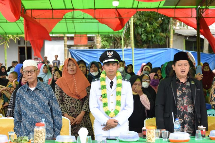 Pesta Rakyat Desa Pagaruyung, Dyka Ruyung Kelana Dilantik Jadi Kades