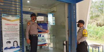 Polsek Kerumutan Sambangi Obvit dan Tempat Rawan Kejahatan Guna Antisipasi C3