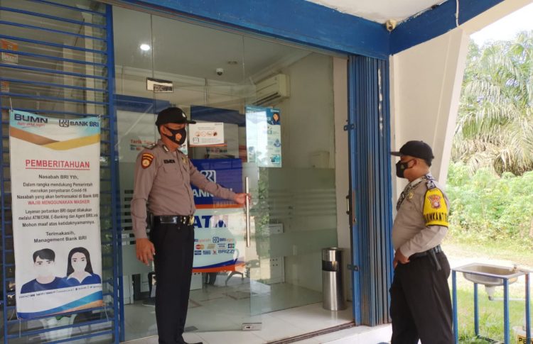 Polsek Kerumutan Sambangi Obvit dan Tempat Rawan Kejahatan Guna Antisipasi C3