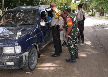 Polsek Teluk Meranti Ajak Pengguna Jalan Lakukan Vaksinasi