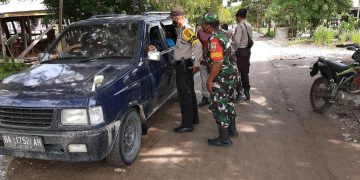 Polsek Teluk Meranti Ajak Pengguna Jalan Lakukan Vaksinasi