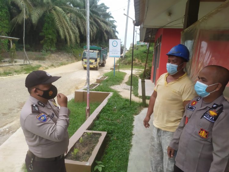Polsek Langgam Minta Masyarakat Taati Prokes