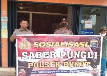 Cegah Adanya Pungli, Polsek Bunut Gelar Sosialisasi